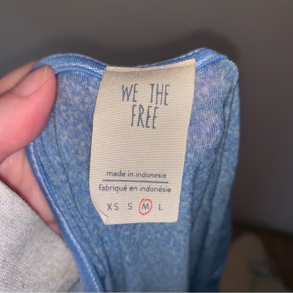 Free People Uptown Ruffle Tank Top M - Picture 5 of 10